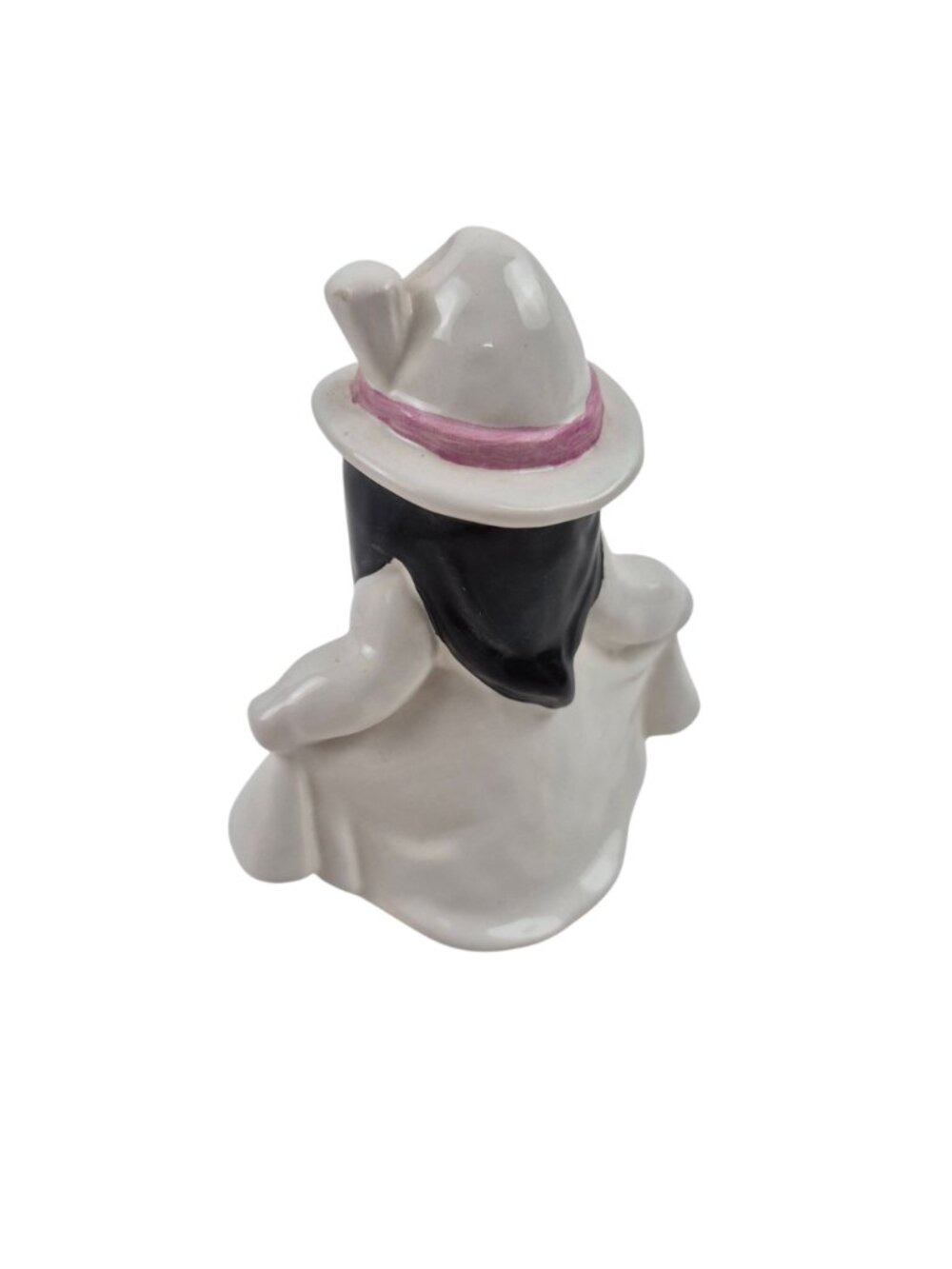 Goebel Snow Girl Figurine Porcelain White Ghost Witch TMK 6 Vintage Whoosit - Picture 5 of 10